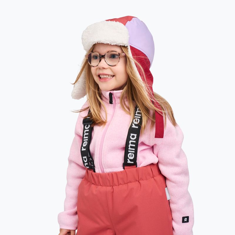Dětská zimní čepice Reima Ilves cranberry 4