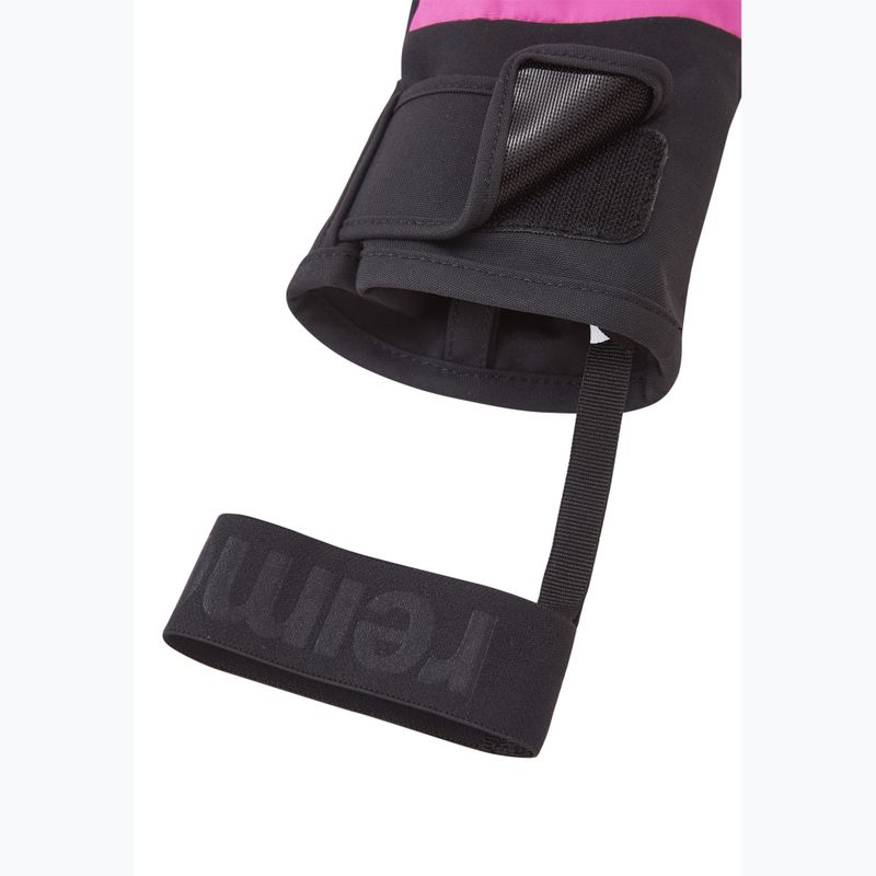 Dětské lyžařské rukavice Reima Hanskas fucshia 4