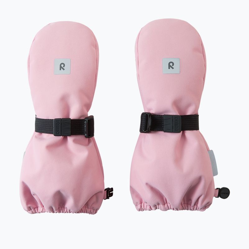 Dětské lyžařské rukavice Reima Ote grey pink 2