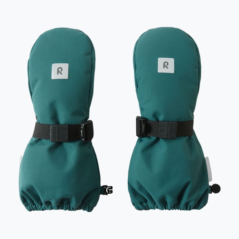 Dětské lyžařské rukavice Reima Ote dark teal 2