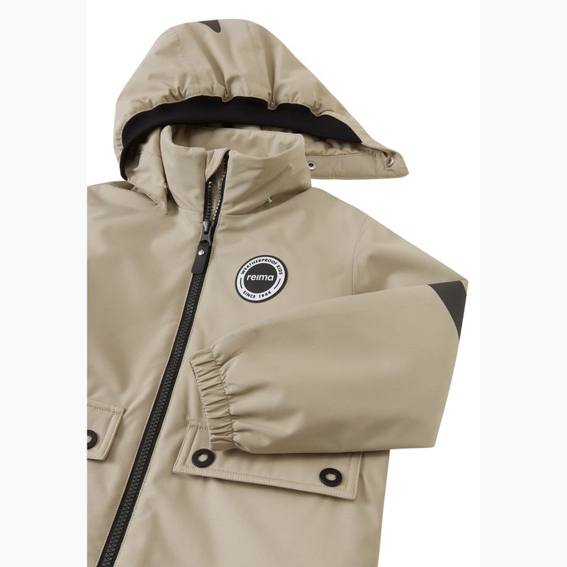 Dětská nepromokavá bunda Reima Symppis earthy beige 3