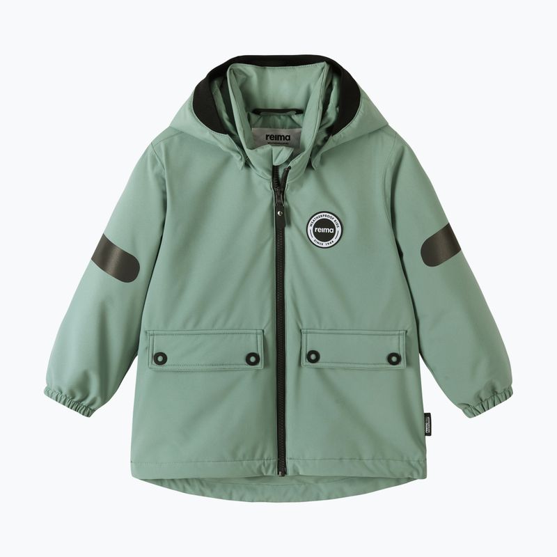 Dětská nepromokavá bunda Reima Symppis stone green