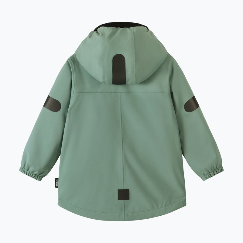 Dětská nepromokavá bunda Reima Symppis stone green 2