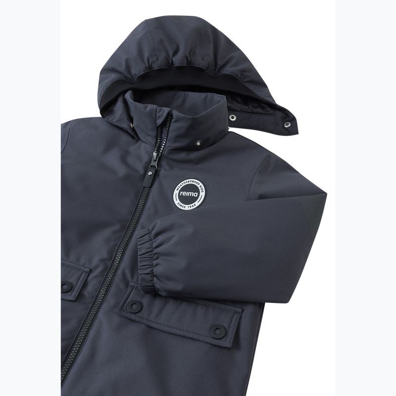 Dětská nepromokavá bunda Reima Symppis soft black 4