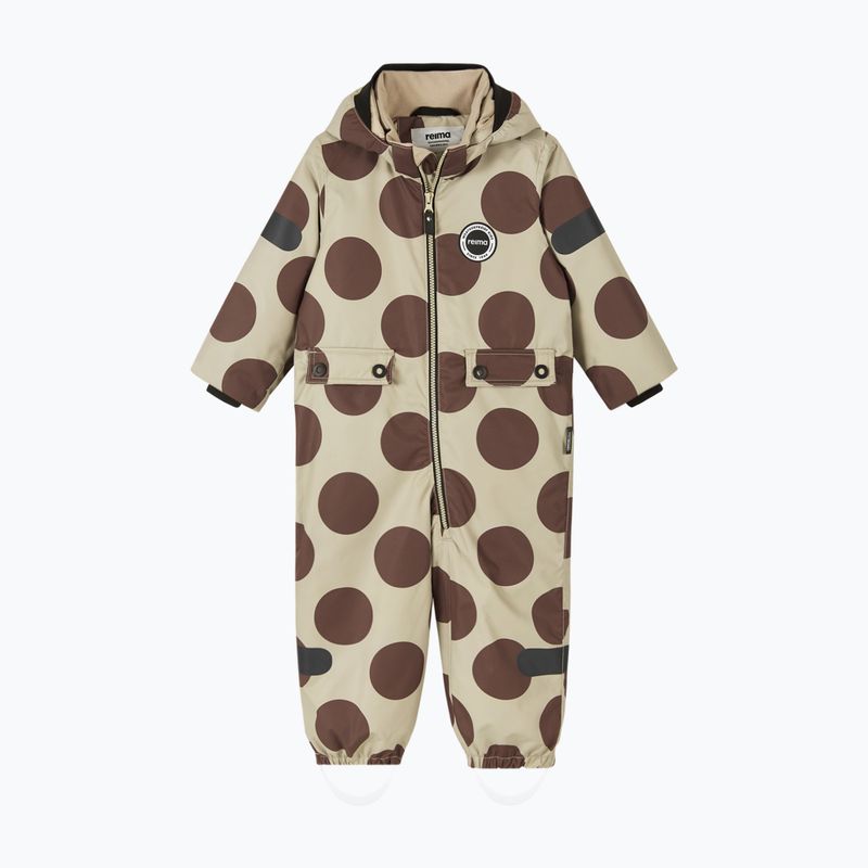 Dětská softshellová kombinéza Reima Marte Mid earthy beige