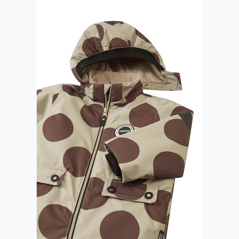 Dětská softshellová kombinéza Reima Marte Mid earthy beige 4