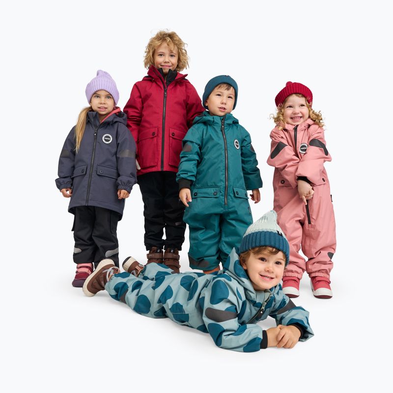 Dětská softshellová kombinéza Reima Marte Mid stone green 2