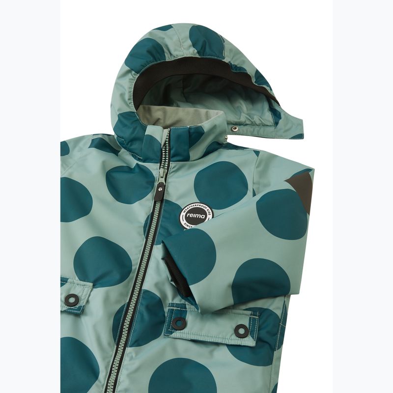 Dětská softshellová kombinéza Reima Marte Mid stone green 6