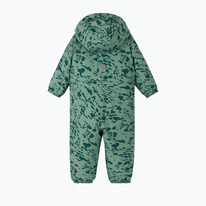 Dětská kombinéza Reima Hasula stone green 2
