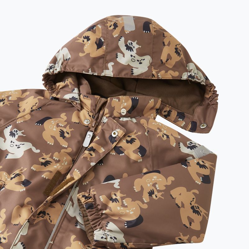 Dětská kombinéza Reima Puhuri umber brown 4