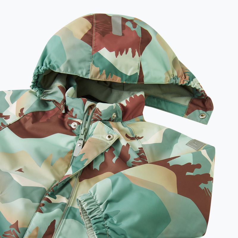 Dětská kombinéza Reima Puhuri stone green 4