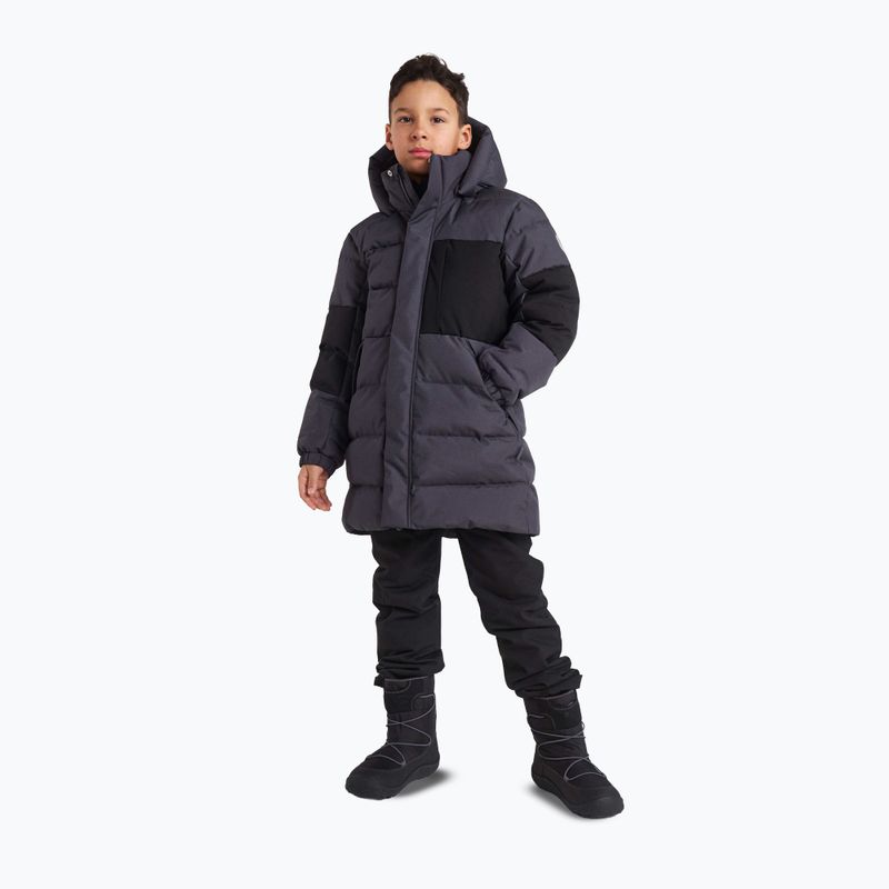 Dětská bunda Reima Koskela soft black 8