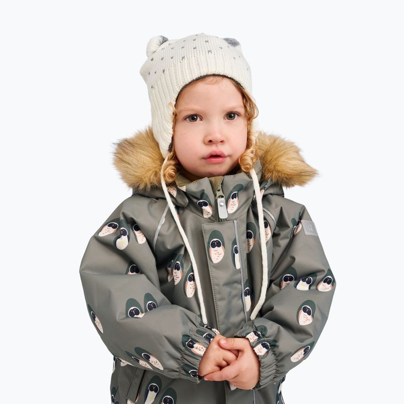 Dětská kombinéza Reima Lappi greyish green 12