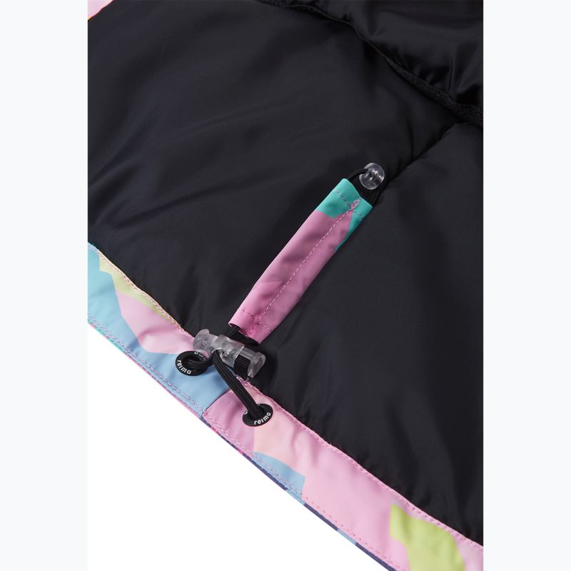 Dětská lyžařská bunda Reima Kiiruna grey pink 9