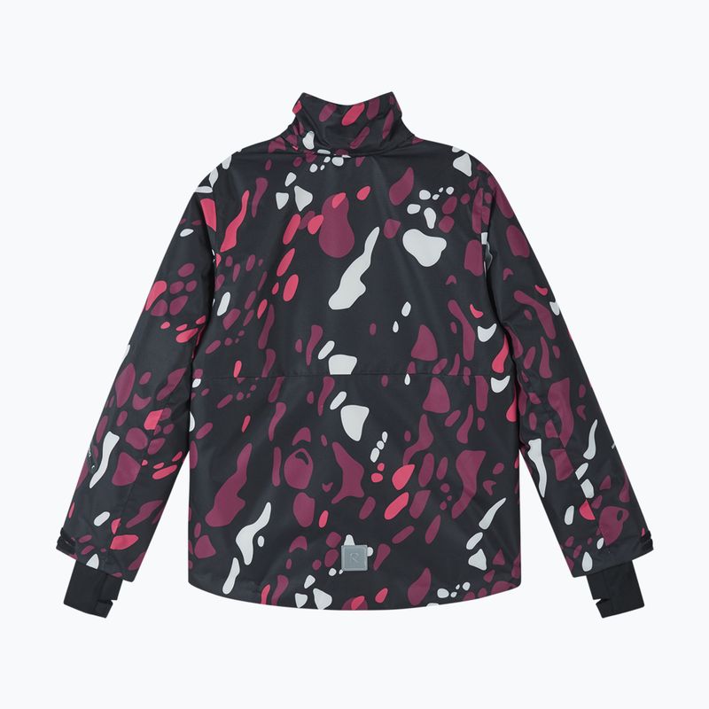 Dětská lyžařská bunda Reima Tirro maroon 3