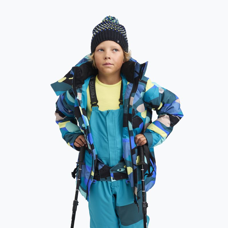 Dětská bunda Reima Ranua aquatic blue 11
