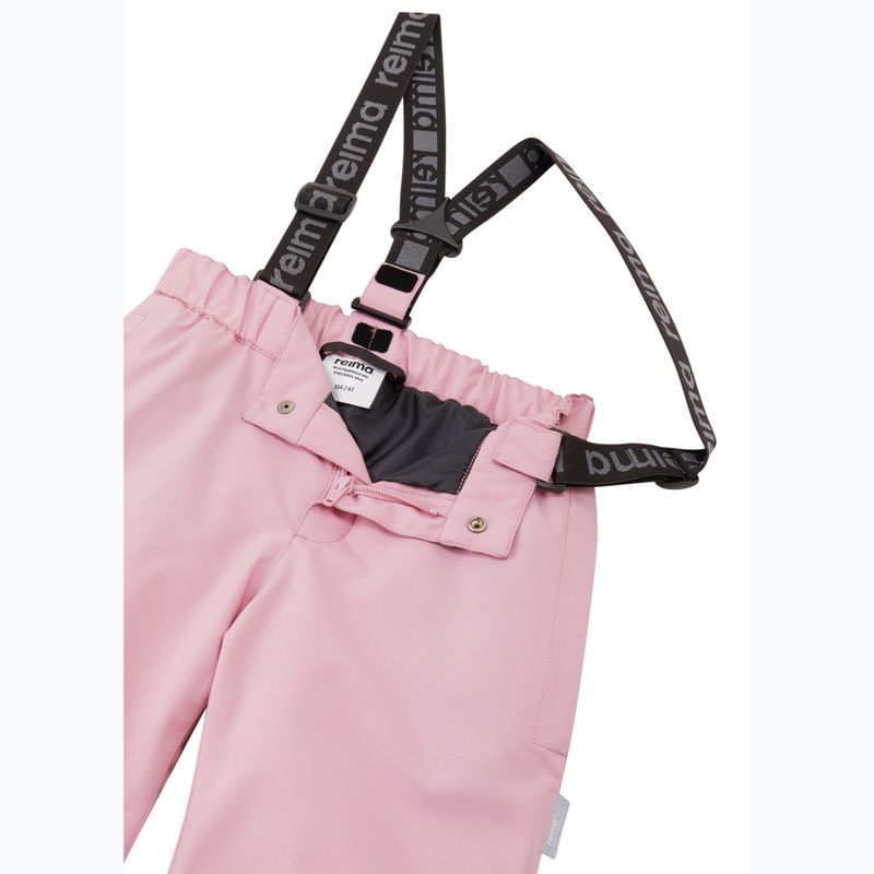 Dětské lyžařské kalhoty Reima Proxima grey pink 3