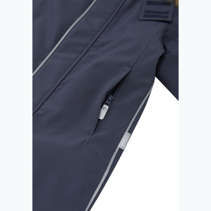 Dětská kombinéza Reima Trondheim soft black 8