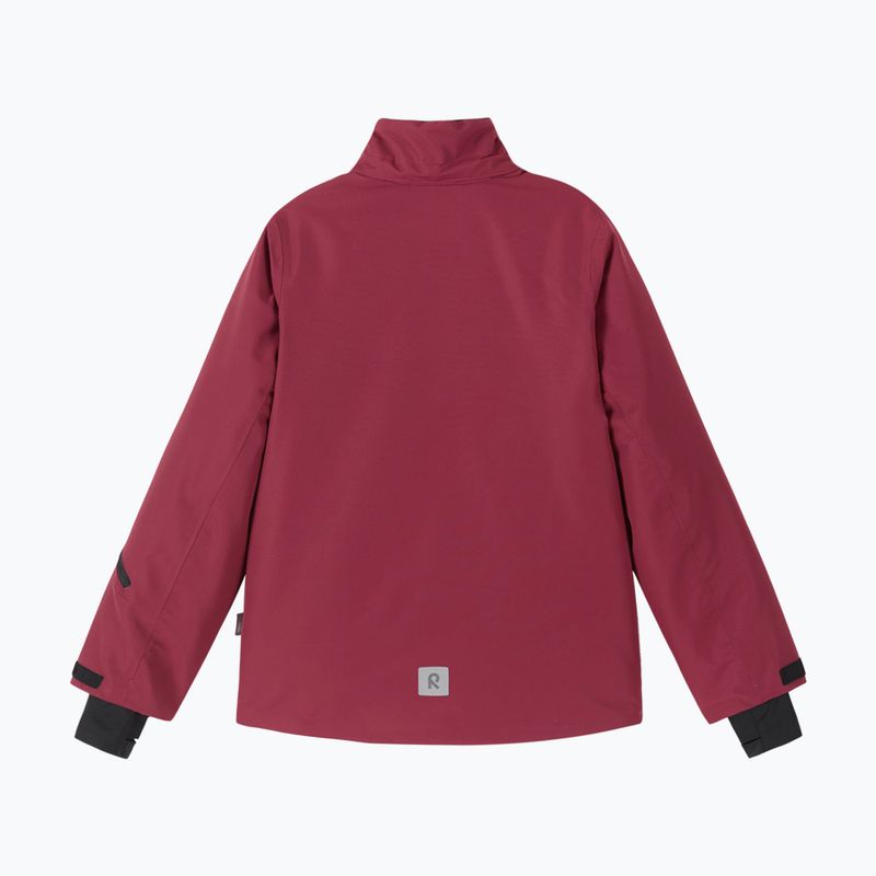 Dětská lyžařská bunda Reima Tieten maroon 3