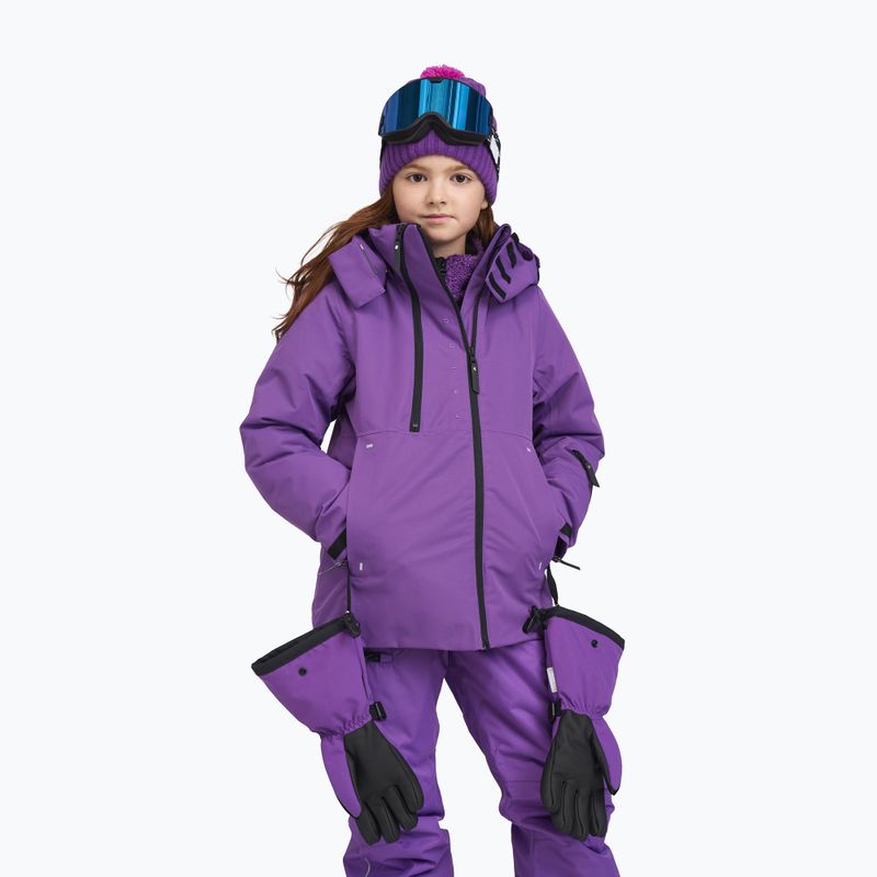 Dětská lyžařská bunda Reima Perille plum purple 11