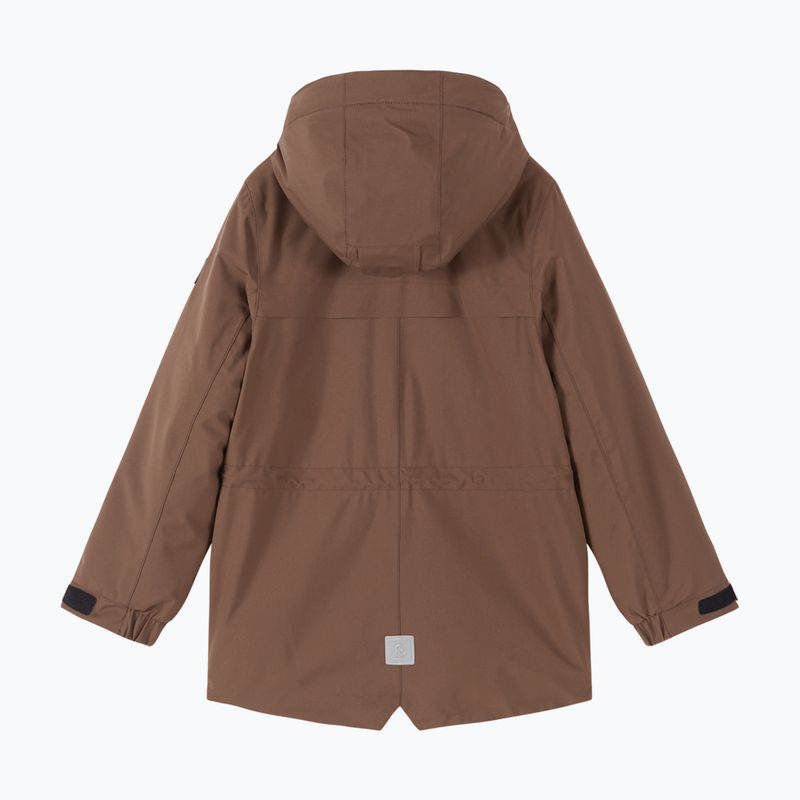 Dětská zimní bunda Reima Ajaton umber brown 3