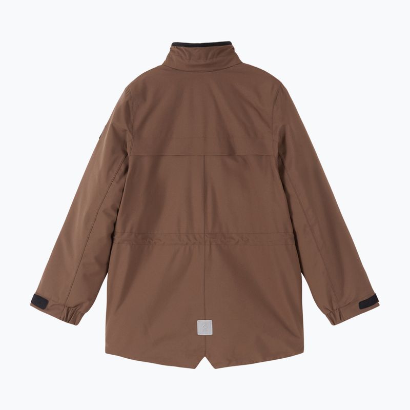 Dětská zimní bunda Reima Ajaton umber brown 4