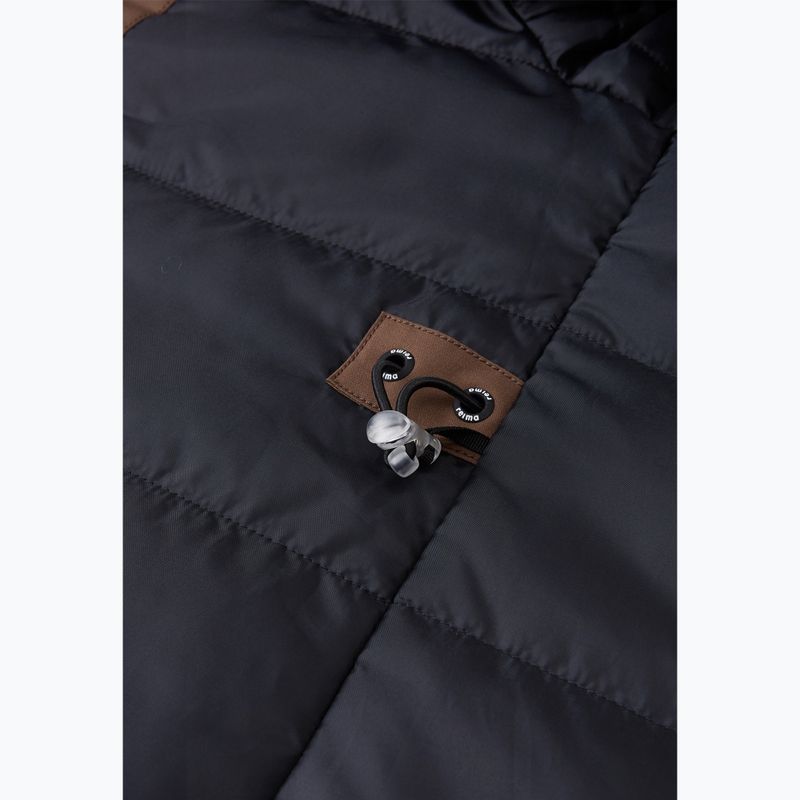 Dětská zimní bunda Reima Ajaton umber brown 10