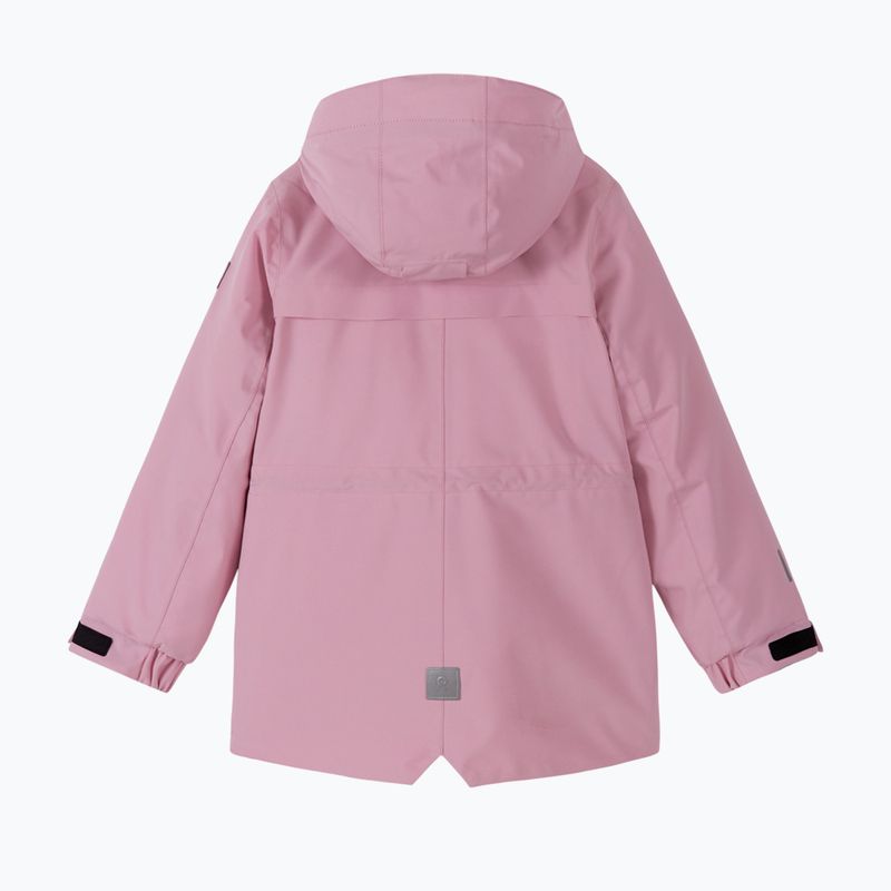 Dětská zimní bunda Reima Ajaton grey pink 3