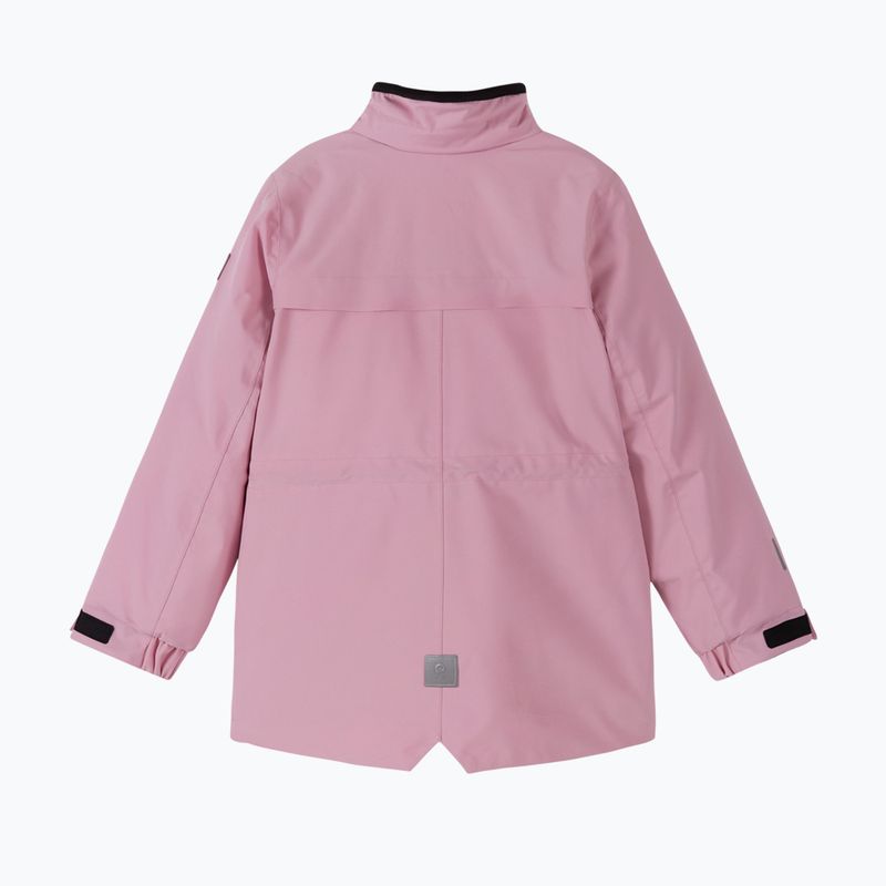 Dětská zimní bunda Reima Ajaton grey pink 4