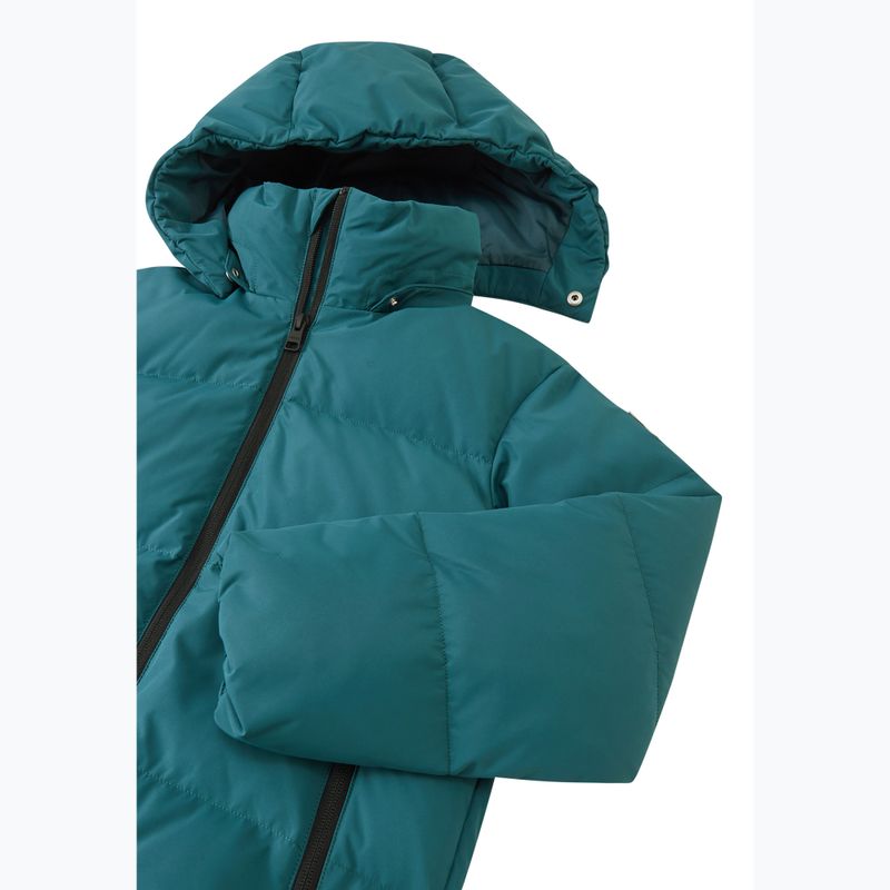 Dětská péřová bunda Reima Paimio dark teal 4