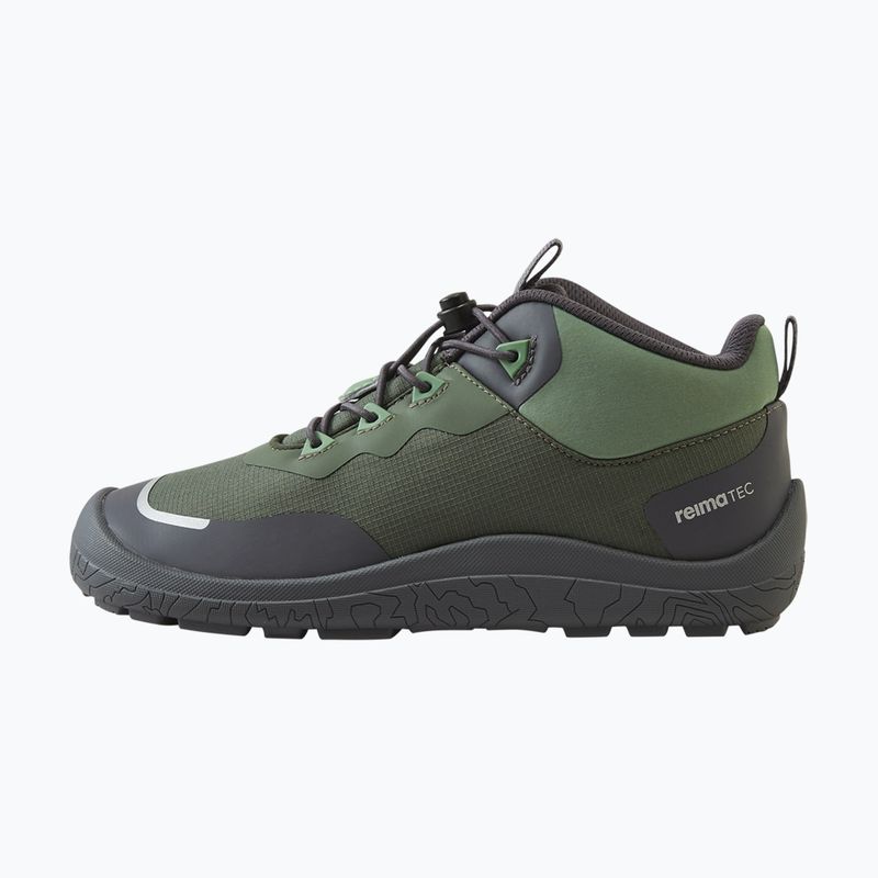 Dětské barefoot boty Reima Sankari thyme green