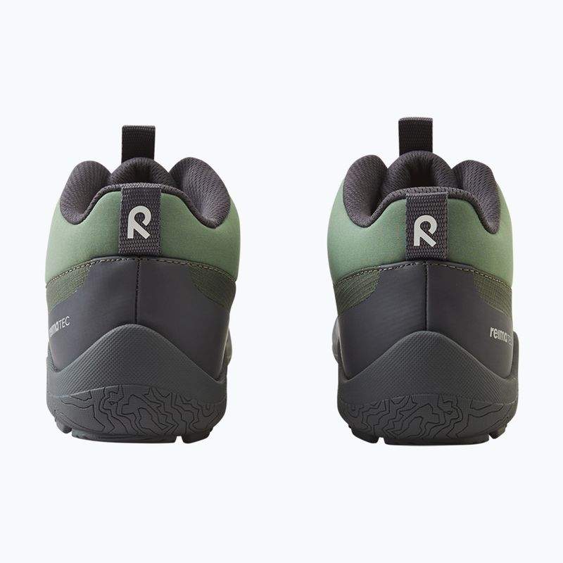 Dětské barefoot boty Reima Sankari thyme green 4
