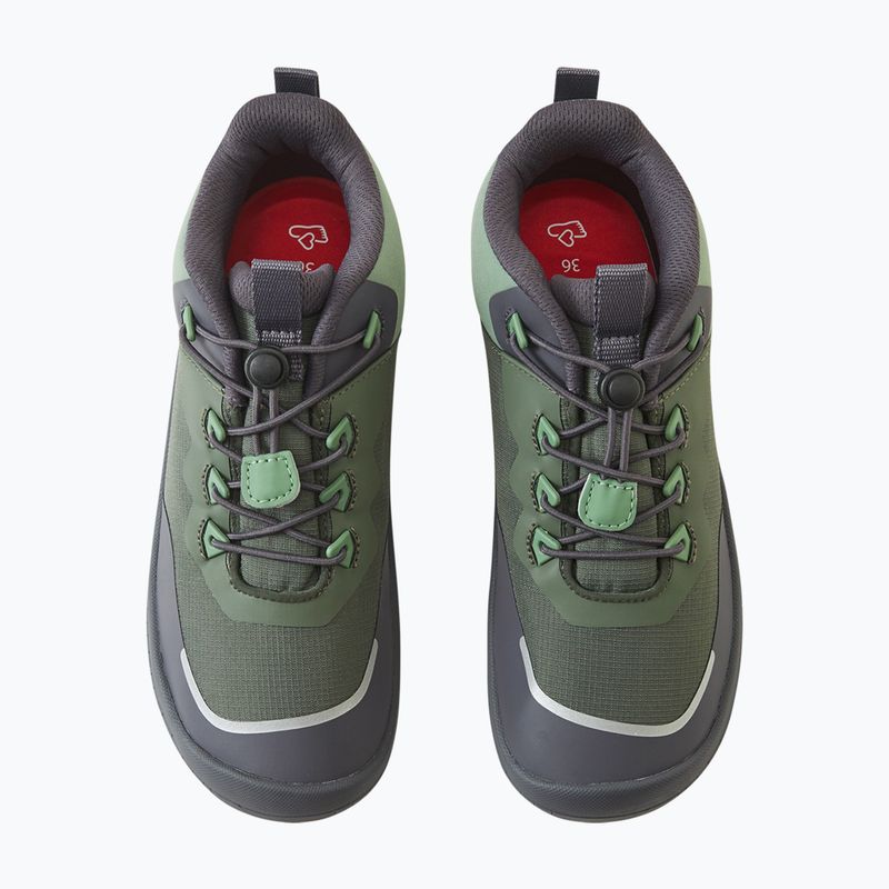 Dětské barefoot boty Reima Sankari thyme green 6