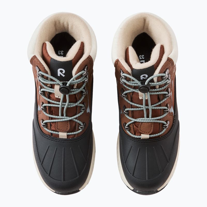 Dětské sněhule Reima Hallava Lace umber brown 6