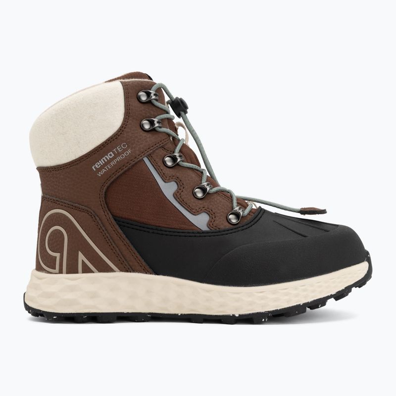 Dětské sněhule Reima Hallava Lace umber brown 2