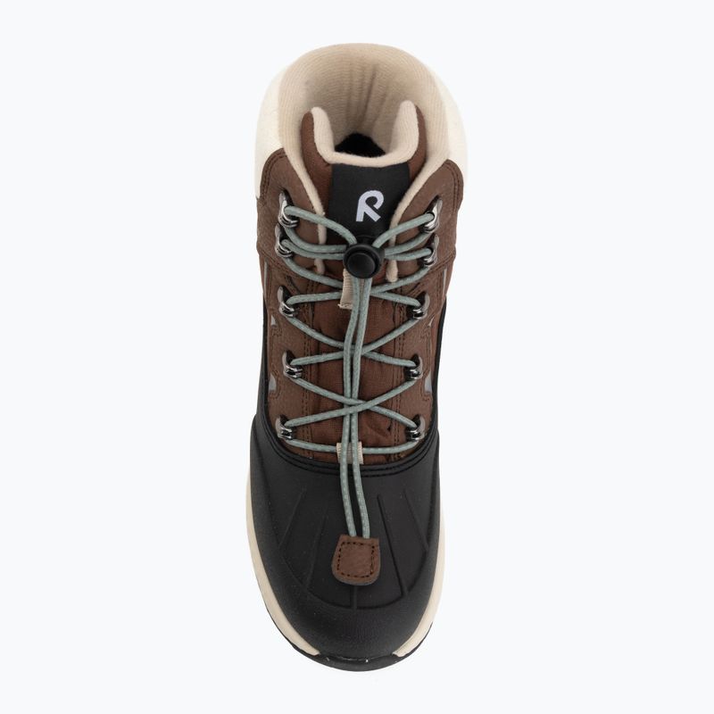 Dětské sněhule Reima Hallava Lace umber brown 5