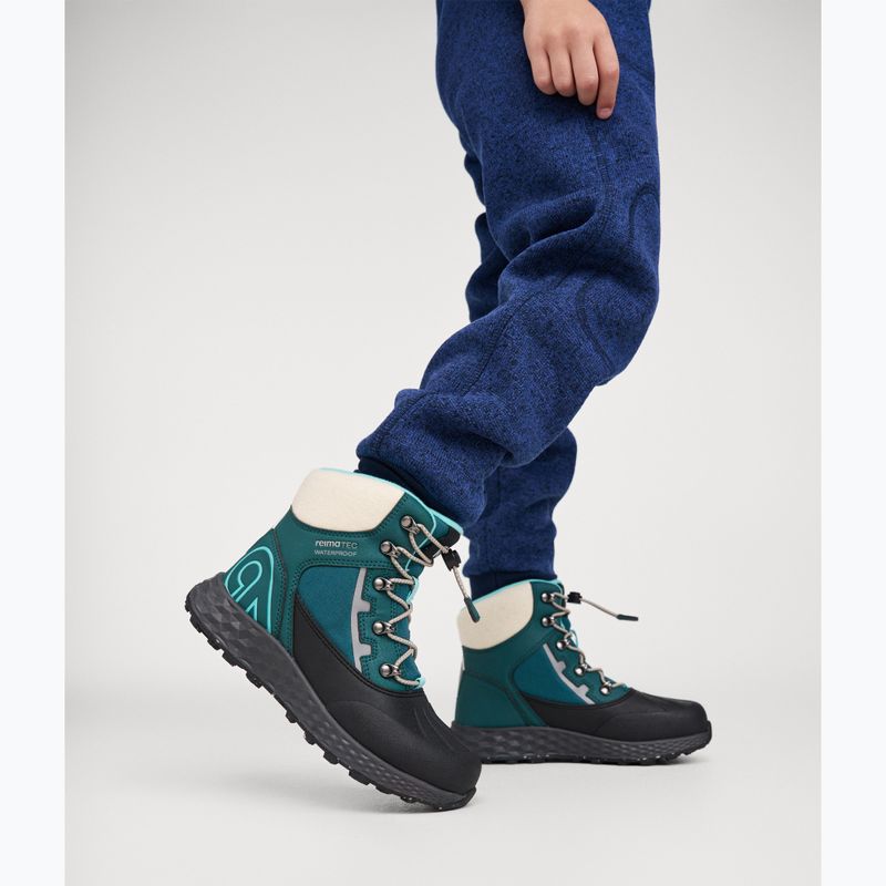 Dětské sněhule Reima Hallava Lace dark teal 2