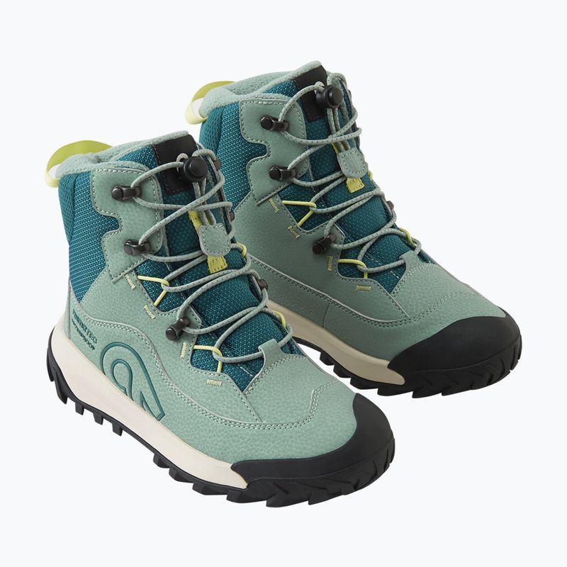 Dětské sněhule Reima Kulkuri stone green 3