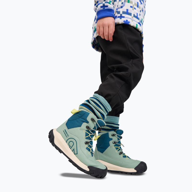 Dětské sněhule Reima Kulkuri stone green 8
