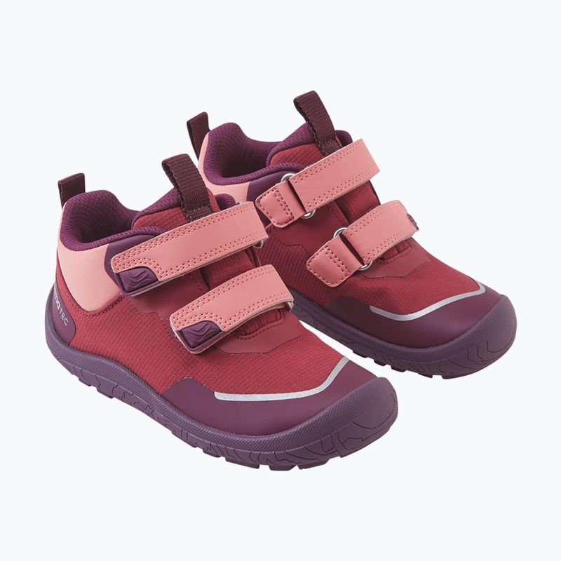 Dětské barefoot boty Reima Viikari maroon 2