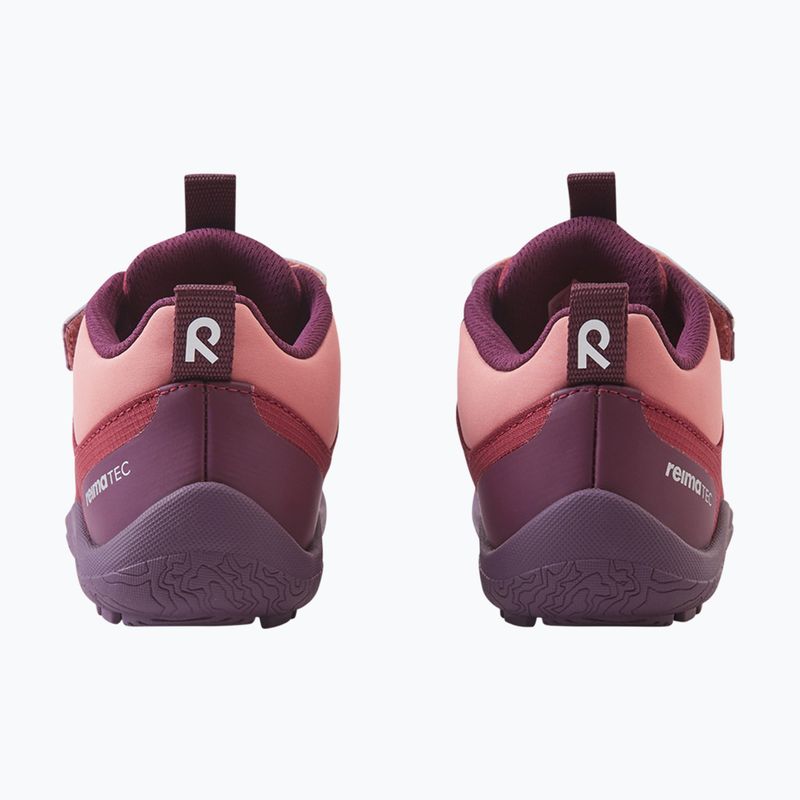 Dětské barefoot boty Reima Viikari maroon 3