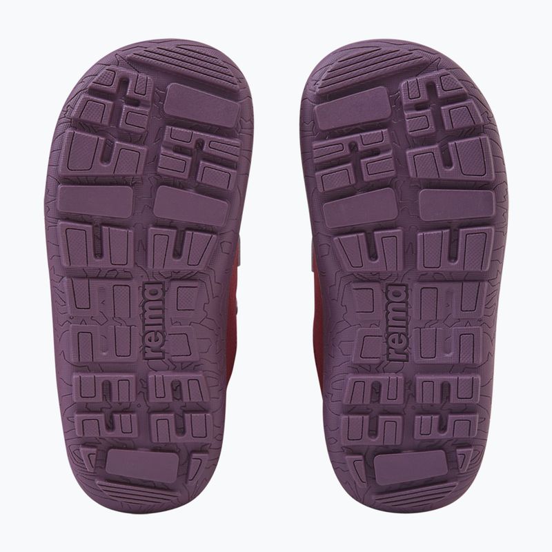 Dětské barefoot boty Reima Viikari maroon 5