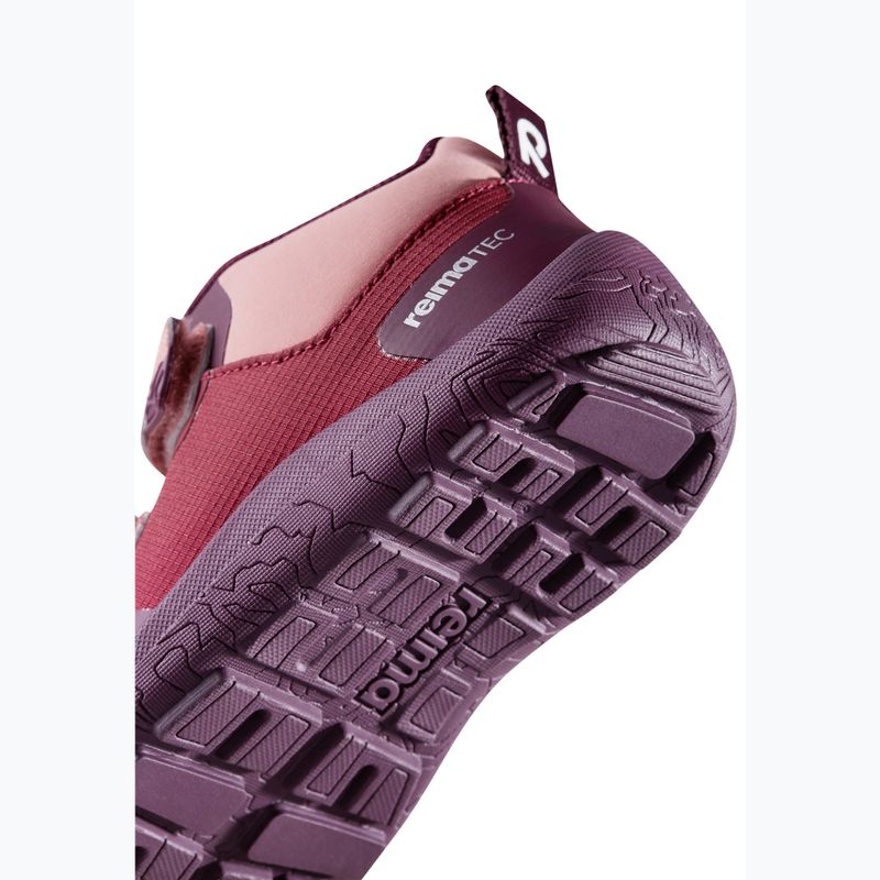 Dětské barefoot boty Reima Viikari maroon 6