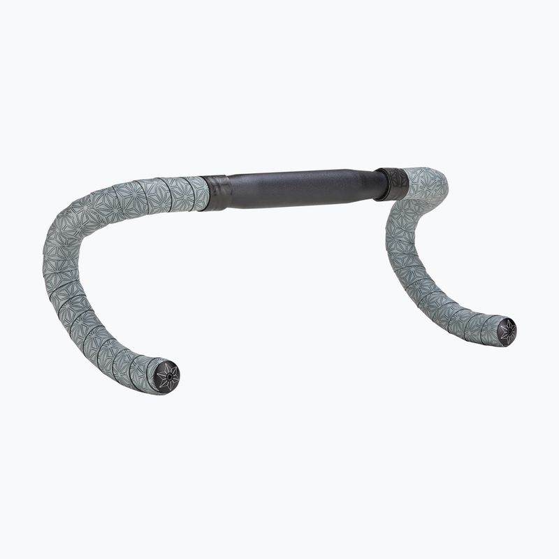 Omotávka na řidítka SUPACAZ Super Sticky Kush Classic 2,5 mm gun metal/ano black plugs 2