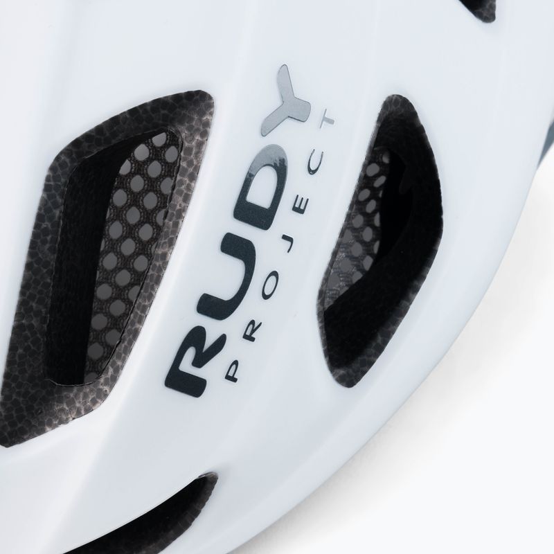 Cyklistická přilba Rudy Project Strym bílá HL640011 7