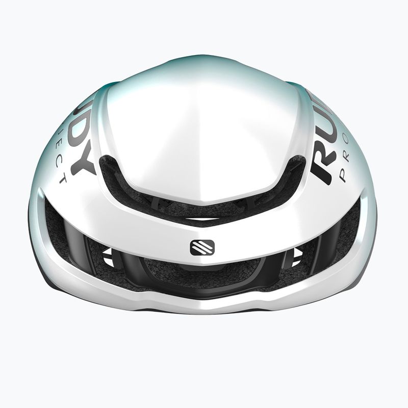Cyklistická helma Rudy Project Nytron pearl/emerald/black metal matte 3