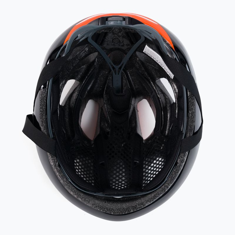 Cyklistická přilba Rudy Project Strym černá oranžová HL640101 5