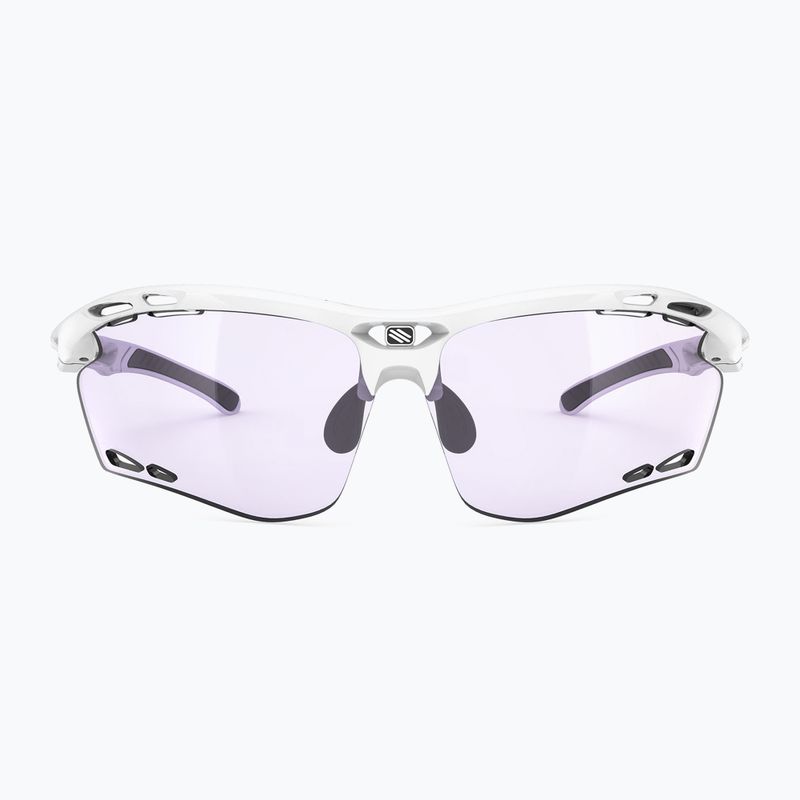 Sluneční brýle Rudy Project Propulse white glossy/impactx photochromic 2 laser purple 2