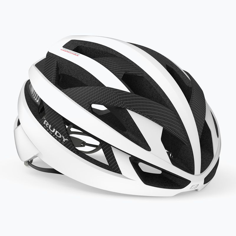 Cyklistická přilba Rudy Project Rebel carbon white matte