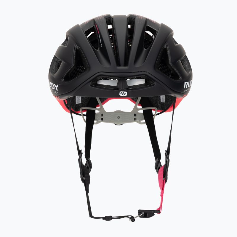 Cyklistická přilba Rudy Project Egos black/pink fluo matte 2